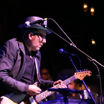 Mon, 16/09/2013 - 10:34pm - On the eve of the release of their collaboration, Elvis Costello and The Roots meet in Brooklyn to tear the place up. Photo by Laura Fedele