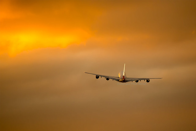 Climbing as the sun goes down