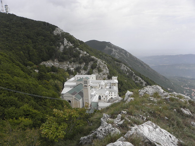 Sanctuary of Montevergine in Irpinia (Italy)