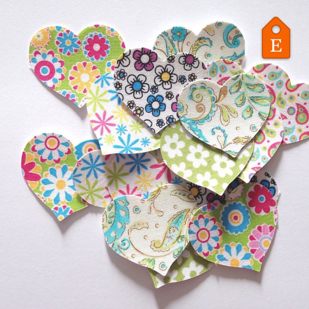 Spread the love! 💕💕 Handmade heart stickers just added t… | Flickr