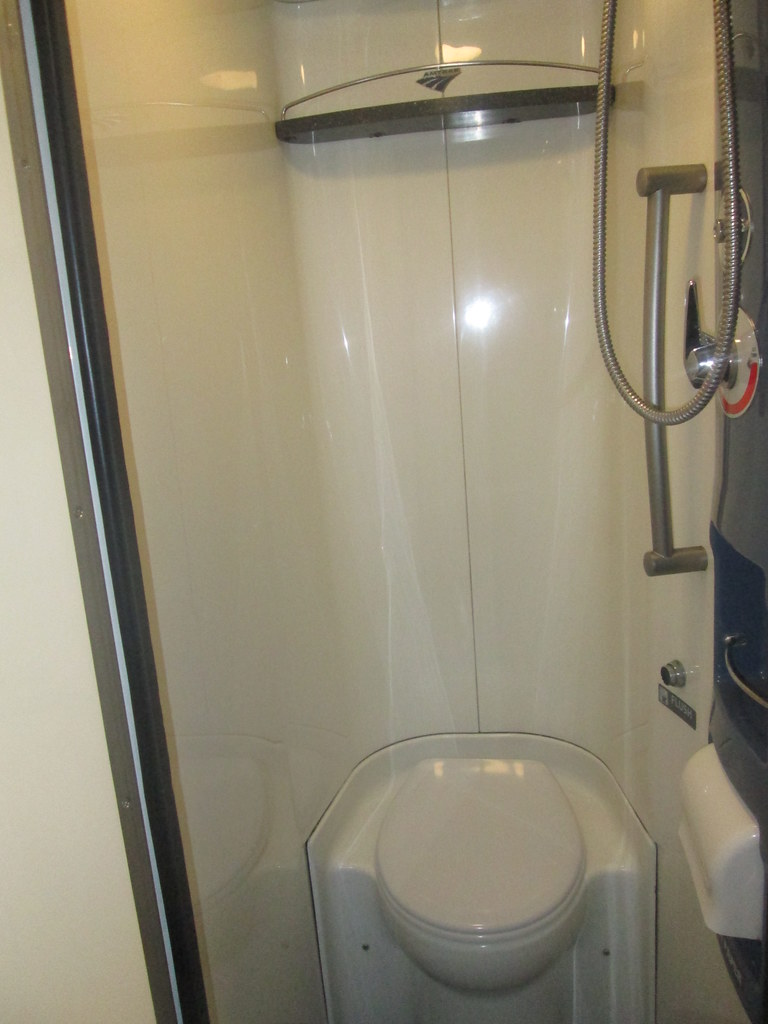 Amtrak Exhibit Train Superliner Bedroom Shower Toilet