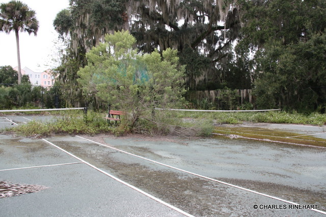Abandoned Tennis Center In Palm Coast Florida