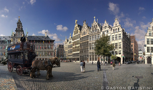 De Grote Markt van Antwerpen, Belgium