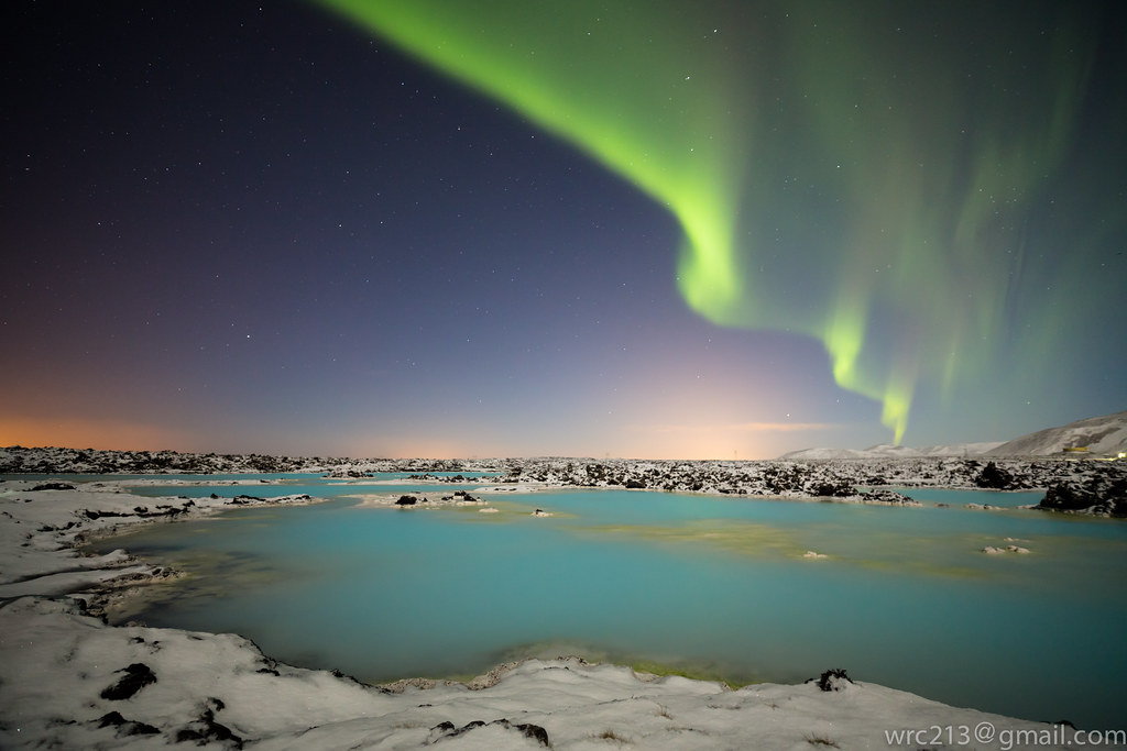 冰島初見極光| 冰島的初見極光,先來一張紀念| 婉茹陳| Flickr
