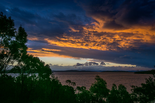 australia murdunna tasmania sunset au goldenhour