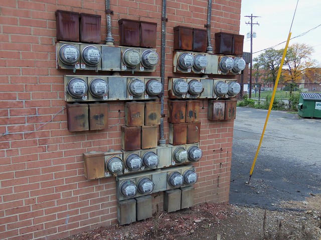 Wall of Gas Dials