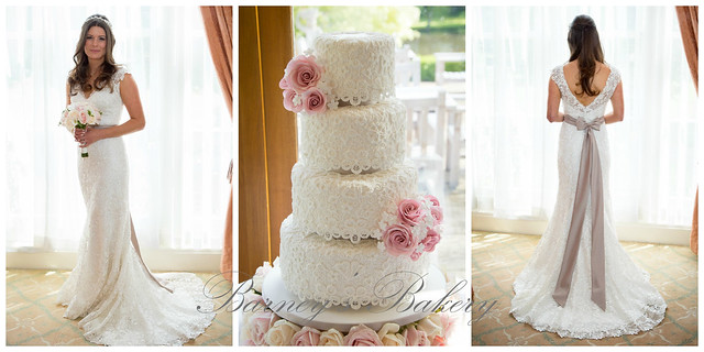 My Wedding Dress and Cake