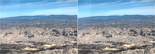 mountains stereoscopic stereophotography 3d aerial venturacounty moorpark santasusanamountains hyperstereo