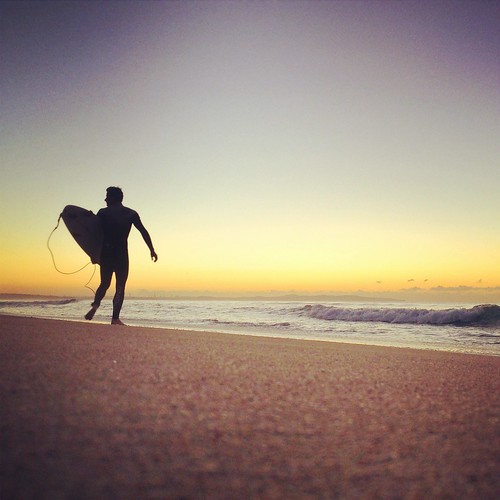 beach silhouette sunrise australia nsw cronulla 365project iphoneography