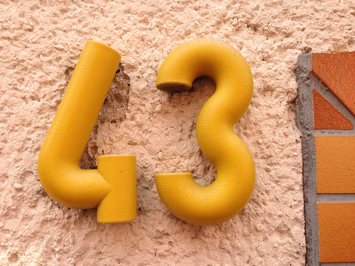 Numbers 43 | by formbuero