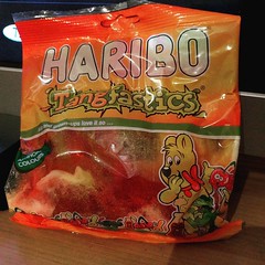 Left some Haribo in the car earlier - looks like they didn't like the heat. Who wants a big blob of Tangfastics?