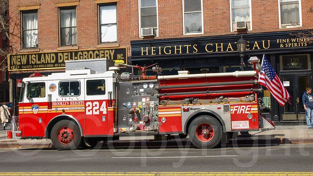FDNY Engine Truck 224, Brooklyn Heights, New York City
