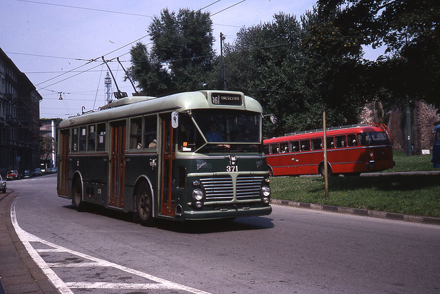 JHM-1977-2079 - Italie, Milan, trolleybus