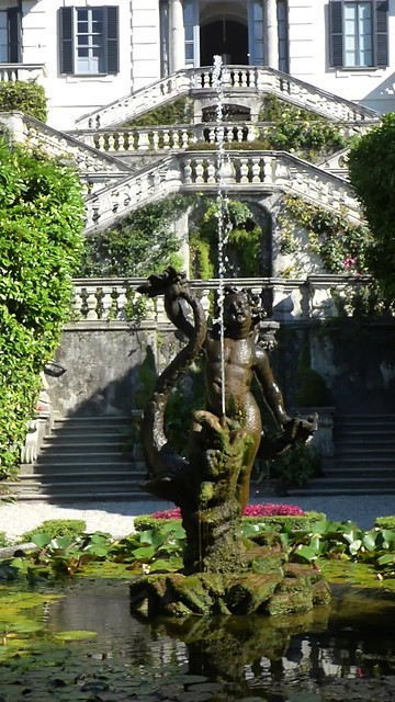 Villa Carlotta - The fountain of Arion Saved by the Dolphin - HD video clip