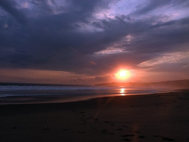 Indonesian Sunset @Ciantir Beach Sawarna