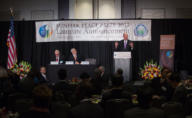 United-States-DC-2016-11-29-Sunhak Peace Prize 2017 Laureates Announced