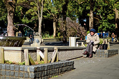 The Old Woman in Ueno Park : 上野公園の老婆