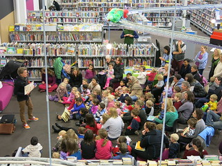 Audience at Mark Sommerset reading at Central Library | Flickr