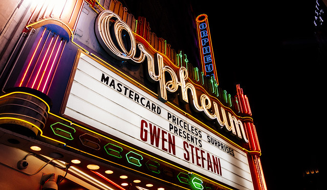 Gwen Stefani live at The Orpheum!
