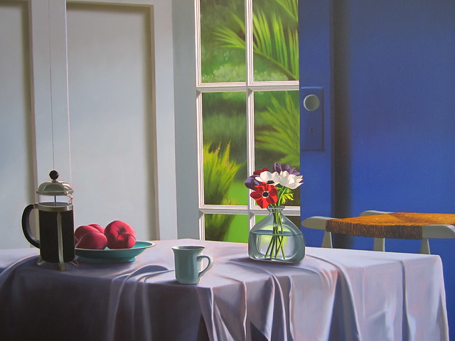 Bruce Cohen 'Untitled with Blue Door and Coffee Pot'