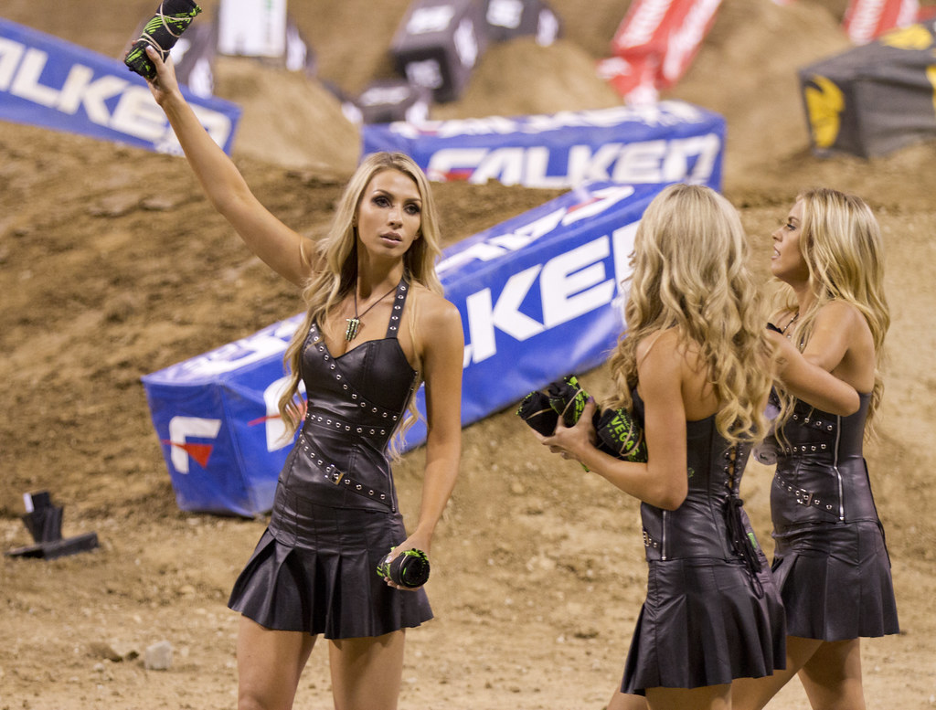 Monster Energy supercross girls