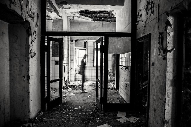 #oldbuilding #mystery #nikonphotography #Slovakia #blackandwhite