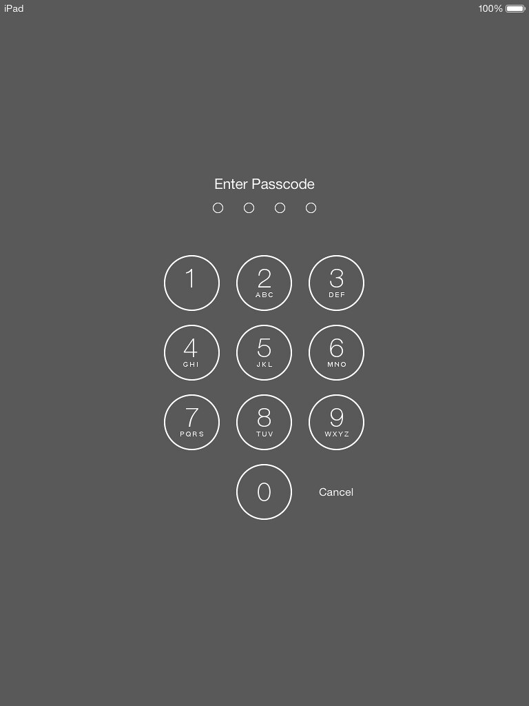 iOS7 iPad
