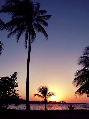 sunset vacation holiday beach paradise cuba tropical caribbean playadeleste villabacuranao