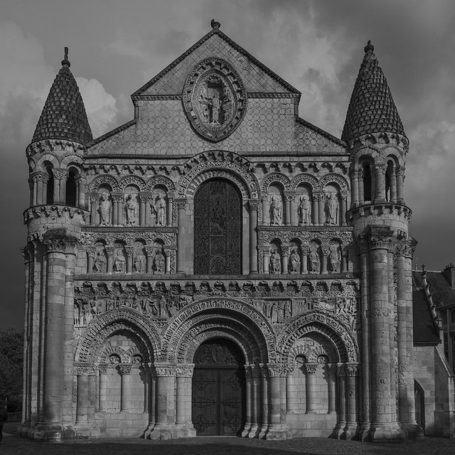 Poitiers - Notre-Dame La Grande  West Facade
