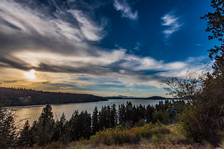 Lake Coeur d'Alene Sunset