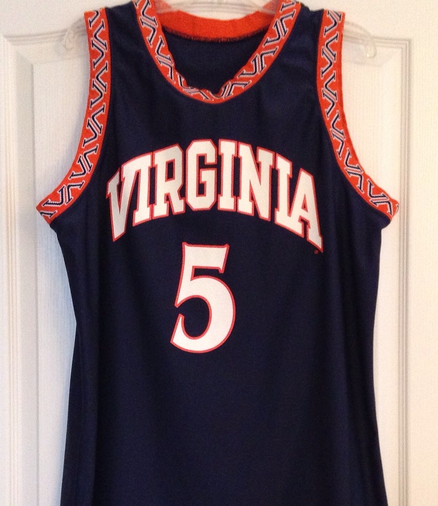 university of virginia basketball jersey