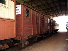 Rhodesian Railways Staff accommodation coach number KXB 843 364
