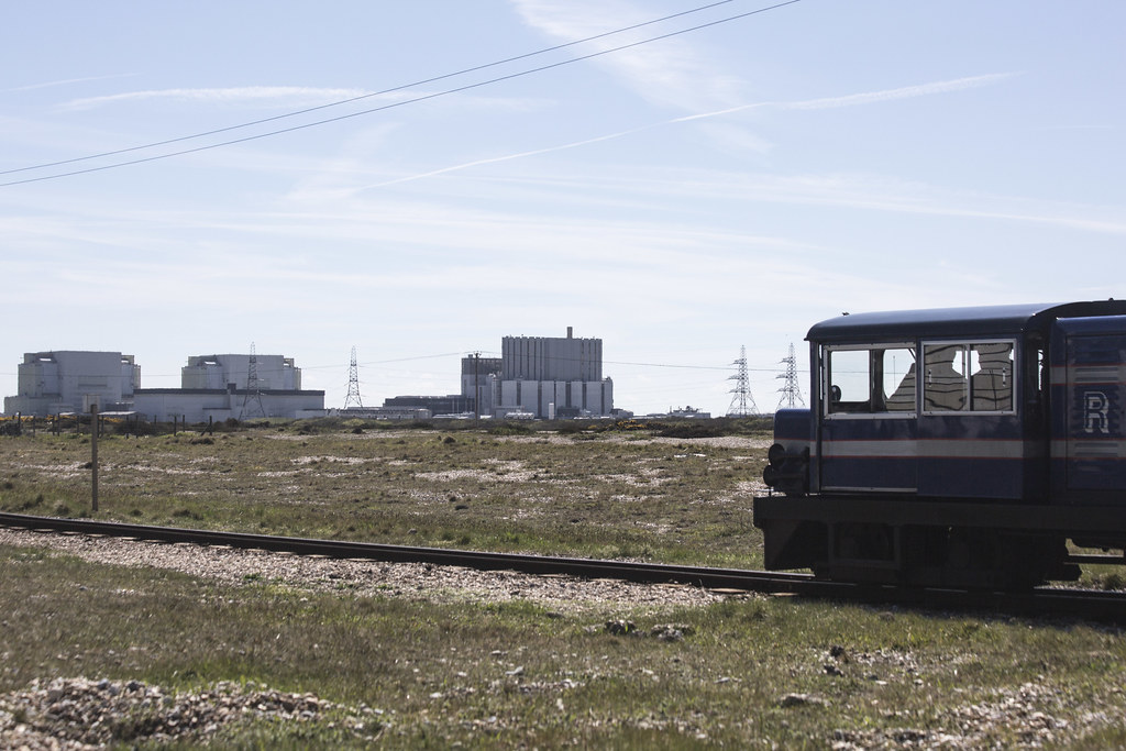 Dungeness Nuclear Power Station and Romney, Hythe and Dymchurch Light Railway