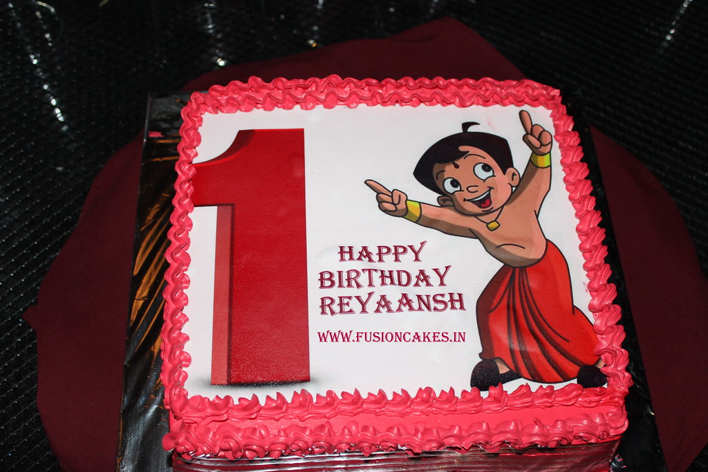 2-Tier Chhota Bheem Birthday Cake | Gurgaon Bakers-sonthuy.vn