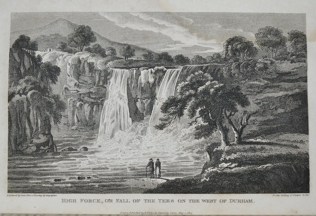 Fall of the Tees, Durham - Gallery of Nature & Art 1819
