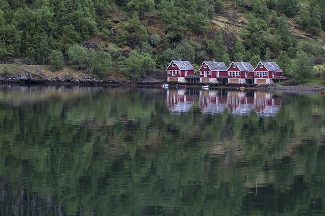 Cabins on Sognefjord
