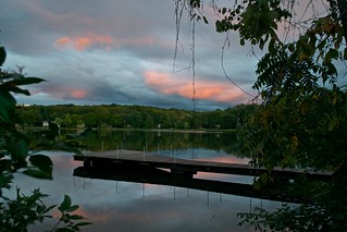 Lake Oniad at Sunset