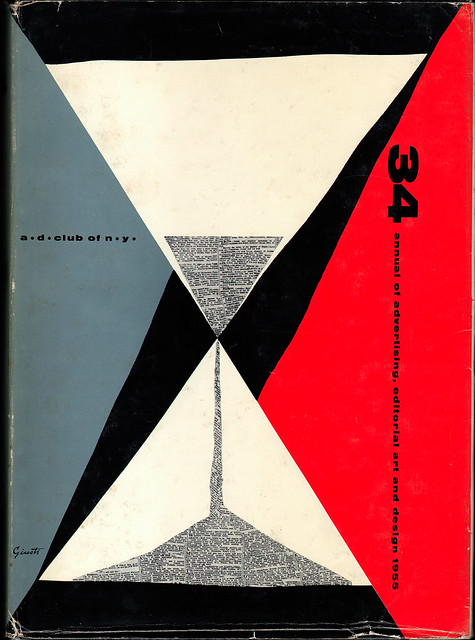 George Giusti cover of Annual of Advertising, Editorial Art and Design 1955