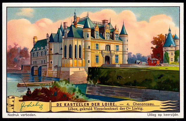 Liebig Tradecard S1272 - Château de Chenonceau