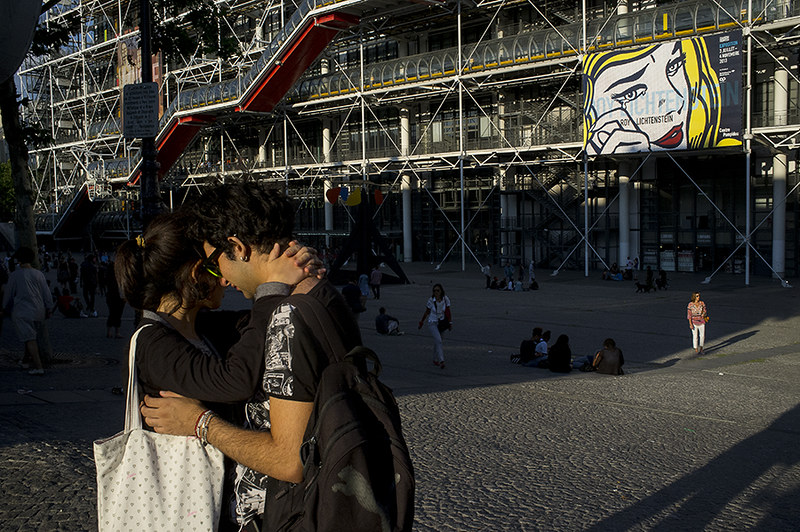 Rue Saint-Martin / Centre Pompidou - Paris 2013