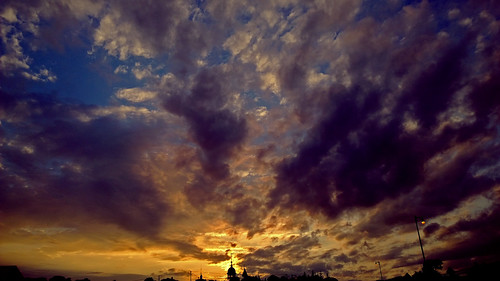 blue sunset sky orange church clouds digital evening bath maine calm smalltown nokia1020