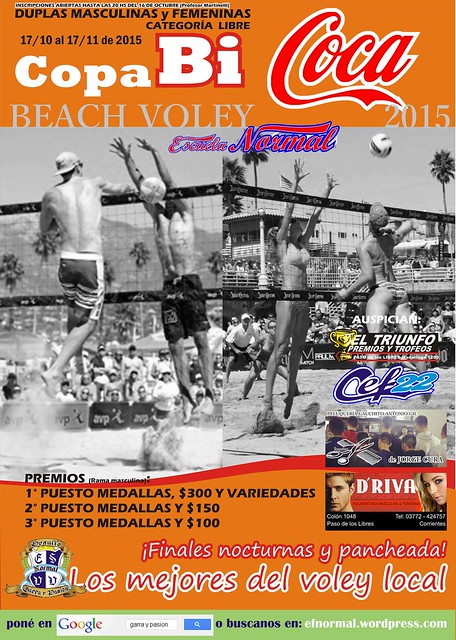 AFICHE BICOCA 2015 DE BEACH