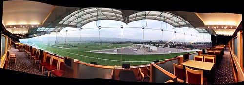 Cheltenham Race Course from the Panoramic Suite #CABAluSpec