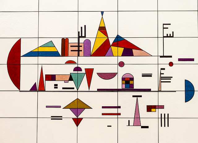 Wassily Kandinsky: Salon de musique (1931)