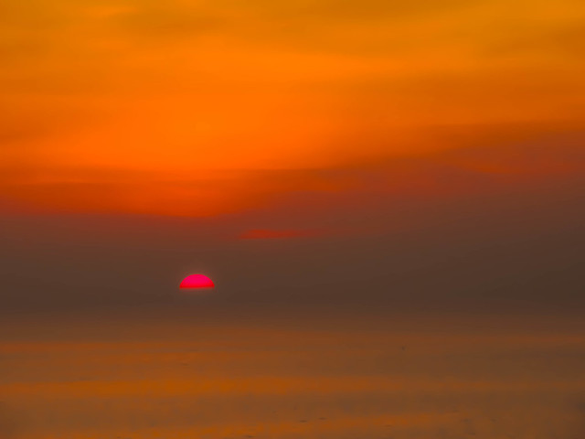 Sunrise on the Java Sea