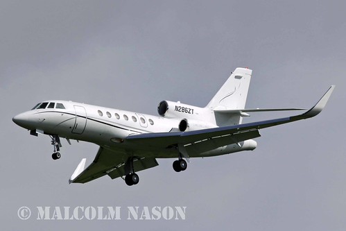 N268ts DASSAULT FALCON 50EX N286ZT HORIZON AMERICAS | On final appr… | Flickr