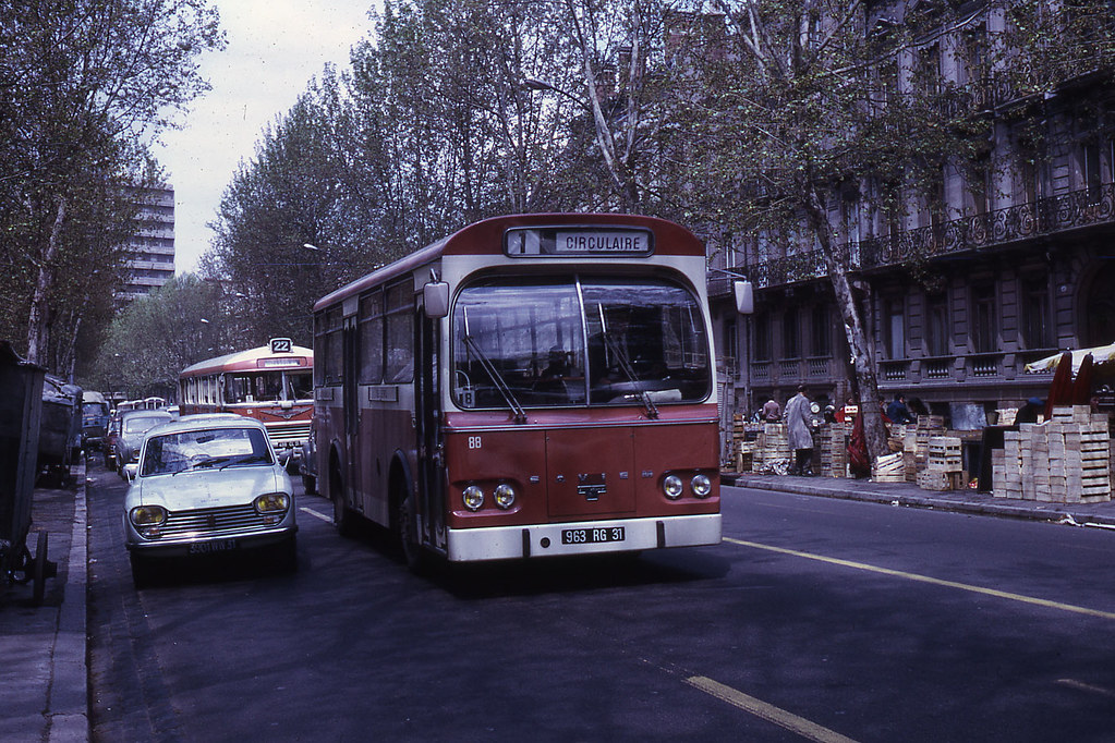 JHM-1972-0783 - France, Toulouse, autobus
