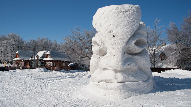 Pustevny Snow Sculpture  -  Czech Republic  -  0108