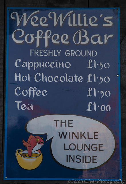 Wee Willie Winkle's Coffee Bar Sign