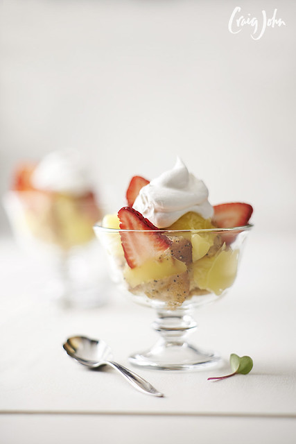 Stawberry Lemon Shortcake dessert